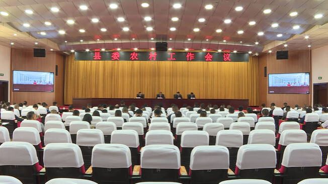 宋正垠在县委农村工作会议上强调：齐心协力 真抓实干 奋力开创我县农业农村现代化建设新局面